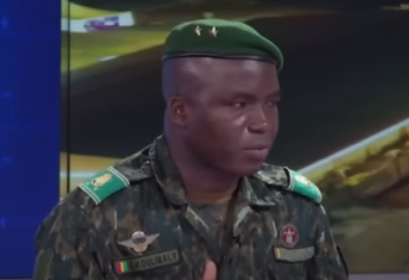 Intervention du Chef d&rsquo;Etat-Major Général des Armées au JT de la RTG, le 04 Mai 2023