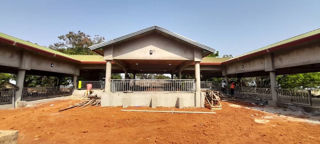 Travaux de finition du hangar funèbre des armées au CMCA du BSC