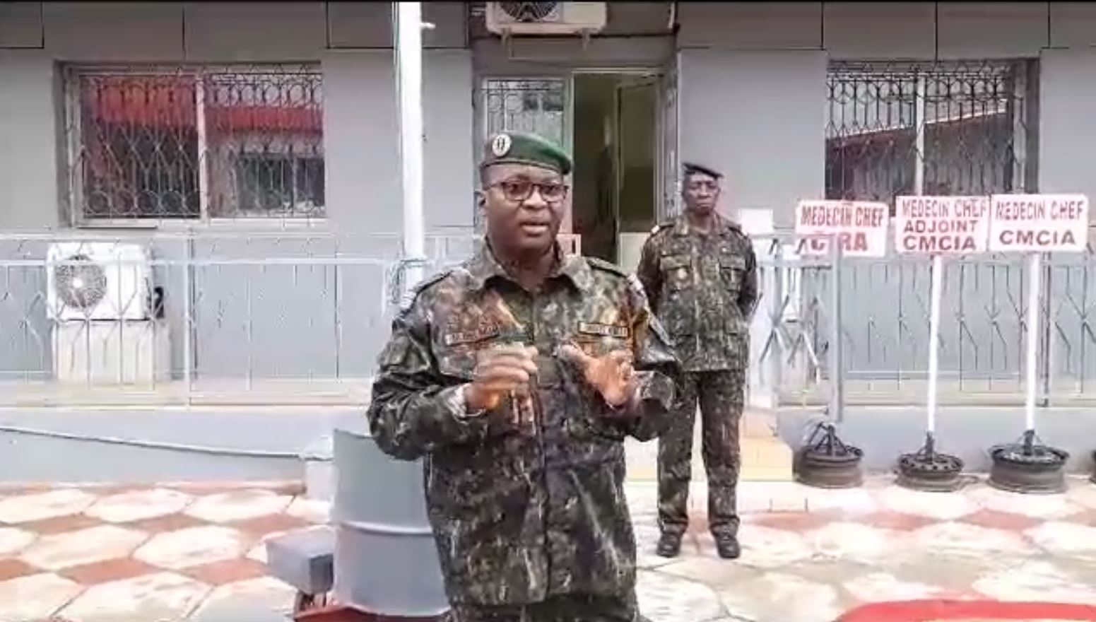 Message de discipline et de cohésion au sein du service de santé des armées. Par le Médecin Colonel Abdel Kemoko DIALLO,  DGA-SSA