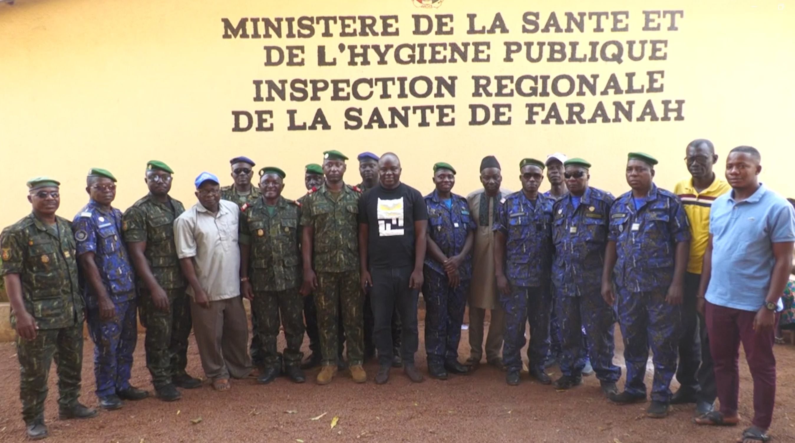 Visite aux autorités préfectorales et régionales de la santé en marge de la tournée d&rsquo;évaluation des structures sanitaires militaires