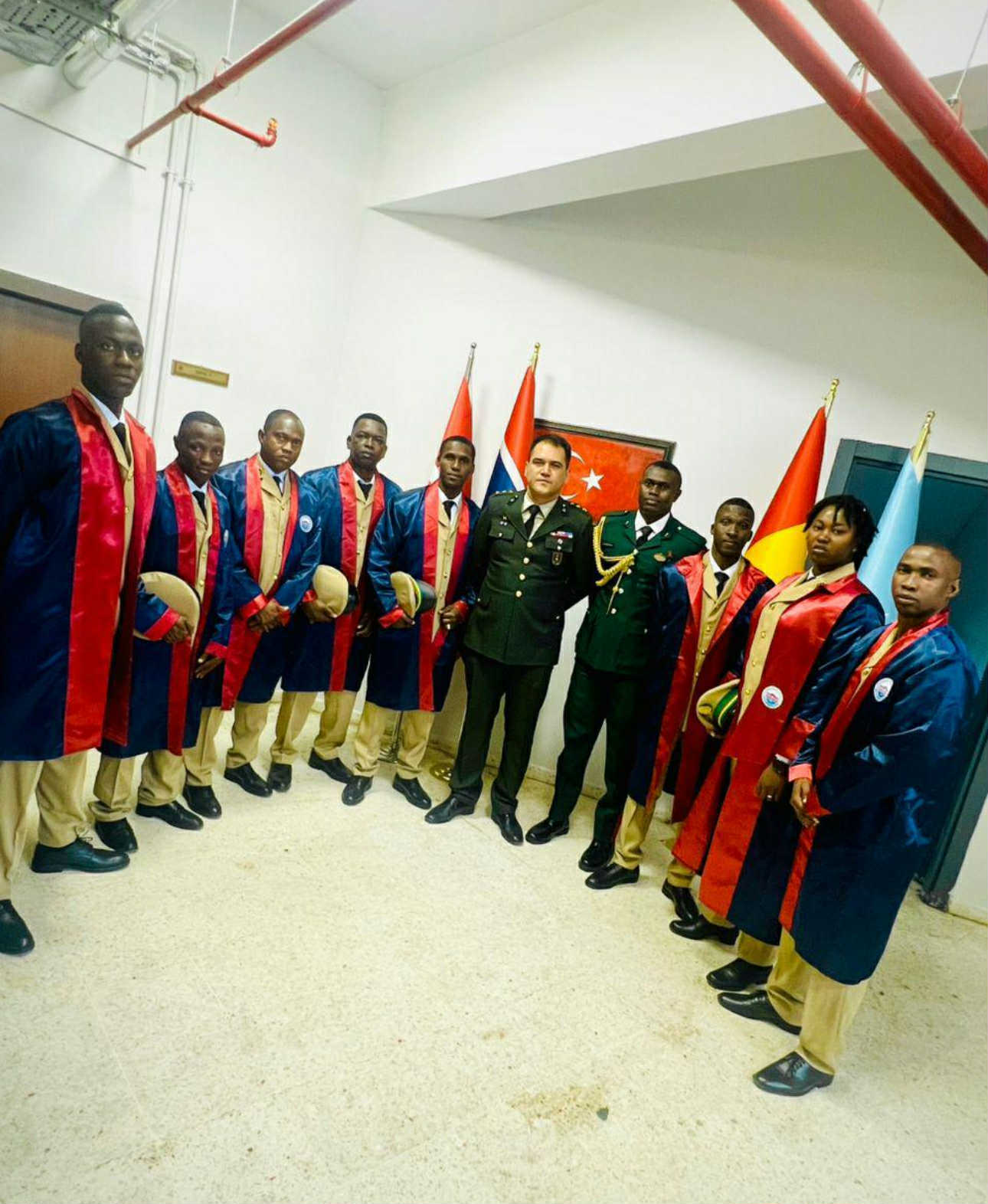 Cérémonie de fin d&rsquo;études de la première promotion d&rsquo;infirmiers et techniciens du service de santé des armées en Turquie